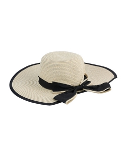 Vintage Summer Straw Hat HA320132 LIGHT TAN